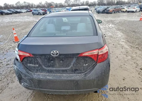 2017 Toyota Corolla L z USA, uszkodzony, nr VIN 2T1BURHE9HC918445
